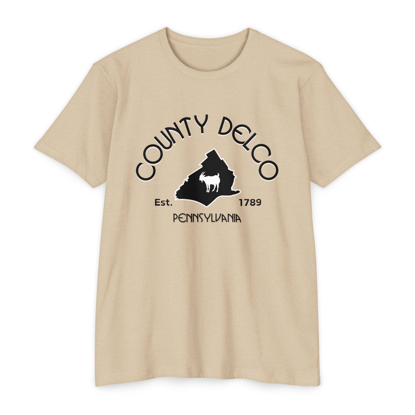County Delco Goat CVC T-shirt