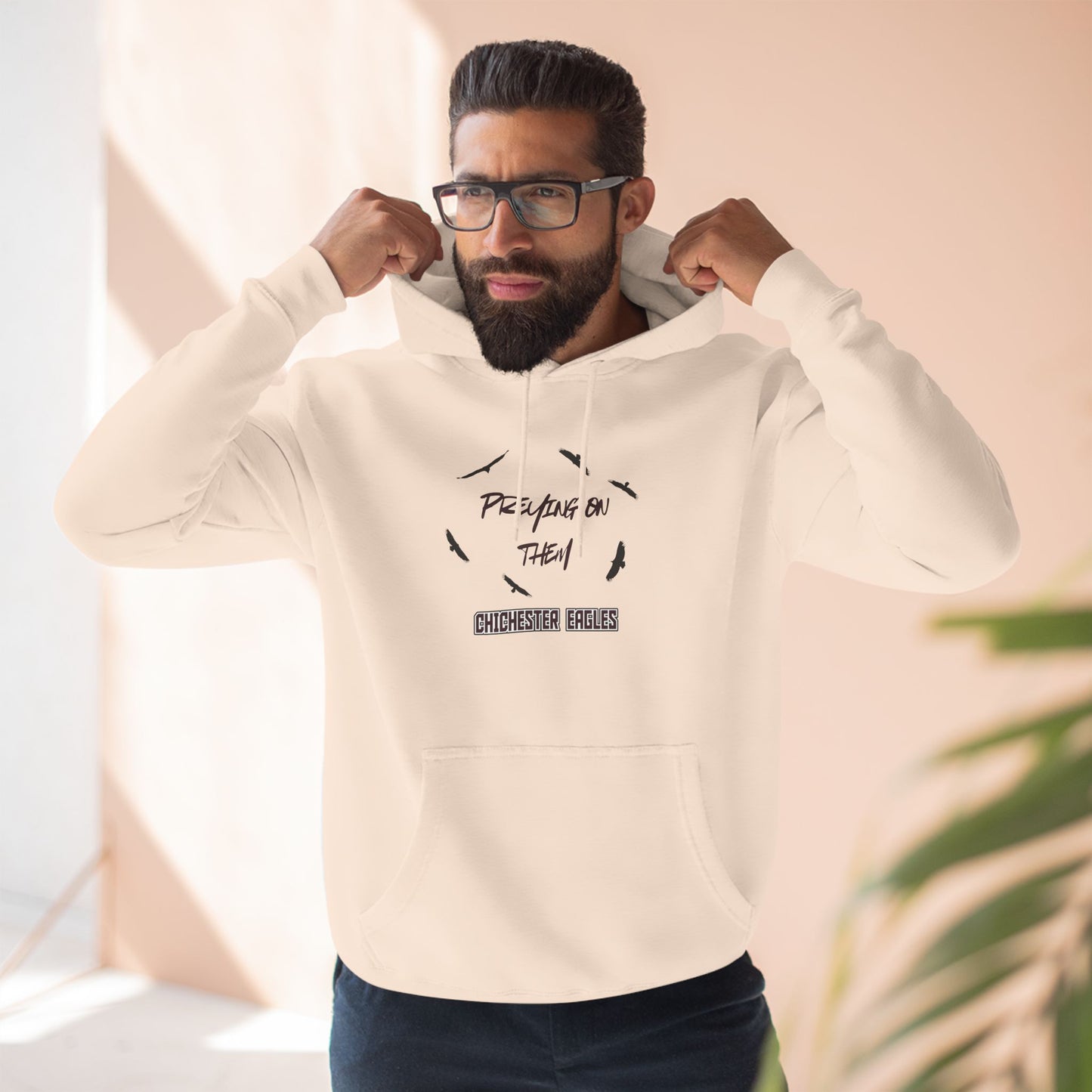 Preying on Them Fleece Hoodie