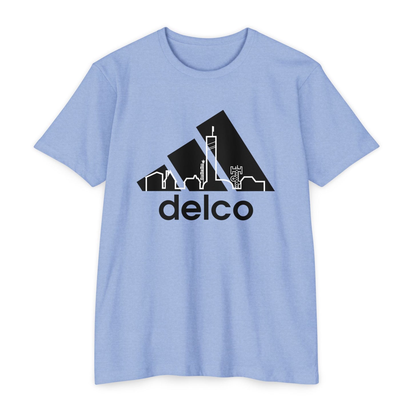 All Day Skyline Delco CVC T-shirt