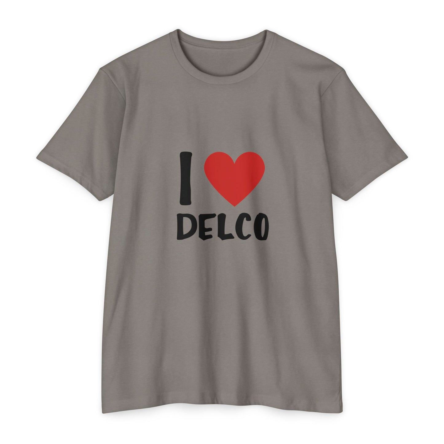 I Love Delco CVC T-shirt