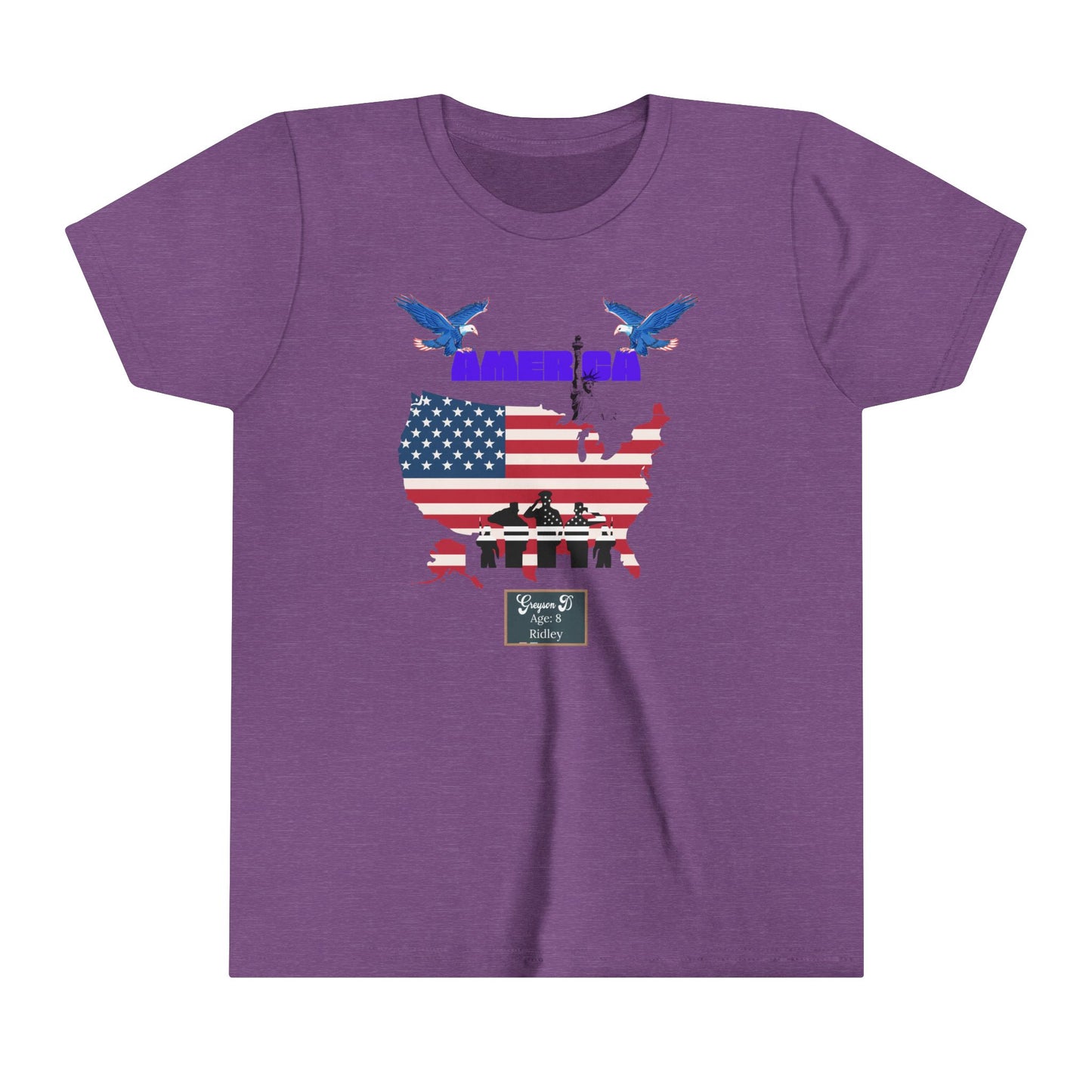 Grey 8, Ridley YOUTH tshirt
