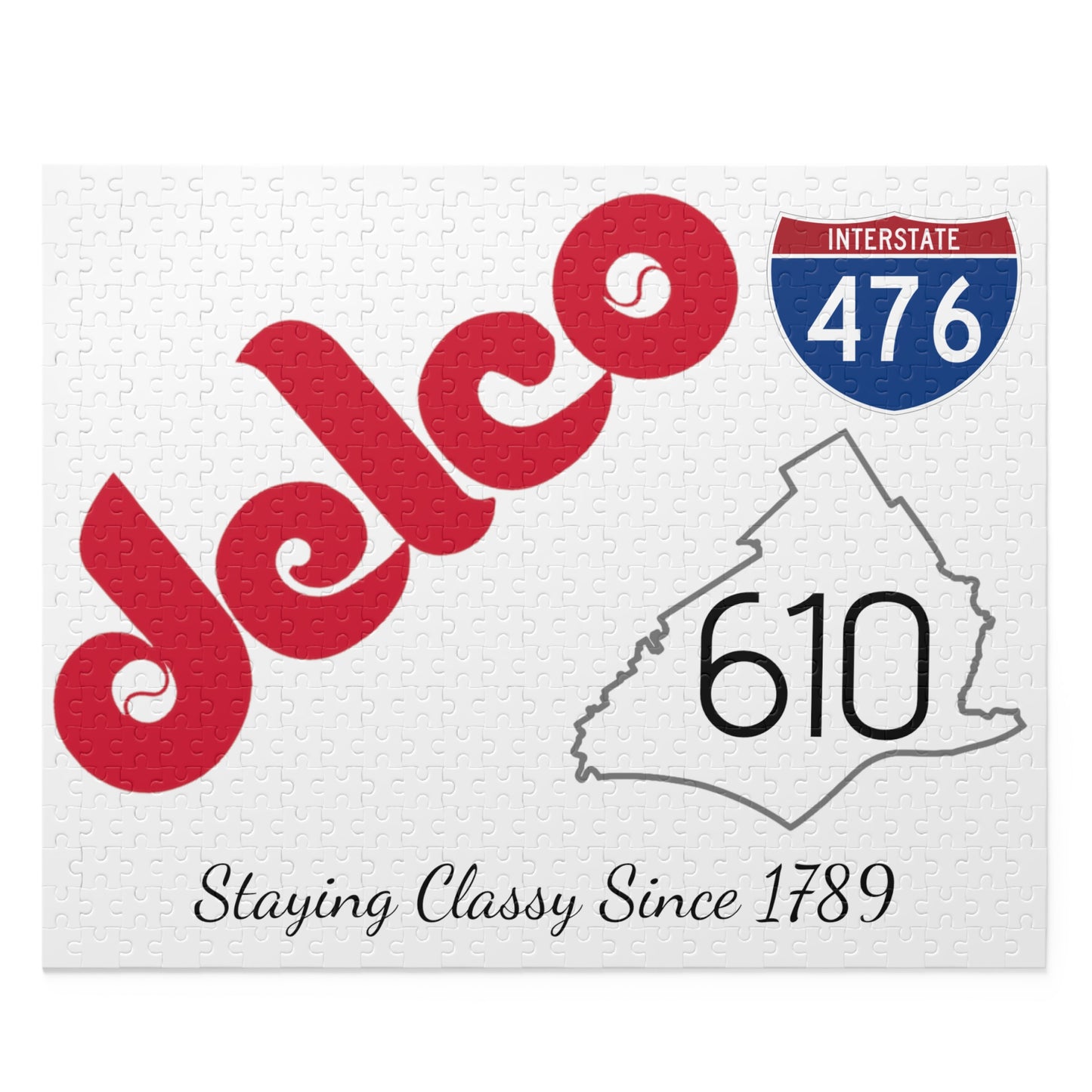 Delco Puzzle (3 Sizes)
