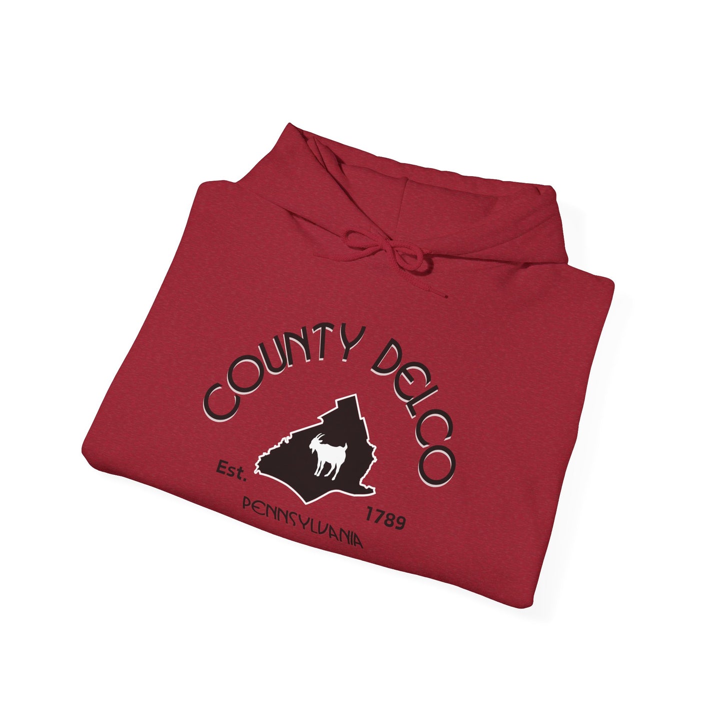 County Delco Goat Hoodie