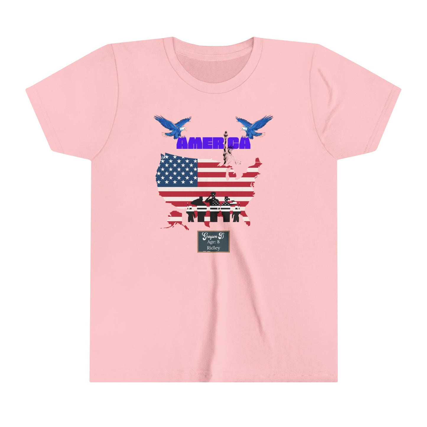 Grey 8, Ridley YOUTH tshirt