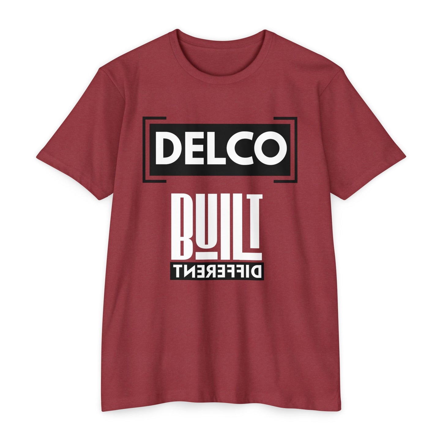 Built Different Delco CVC T-shirt