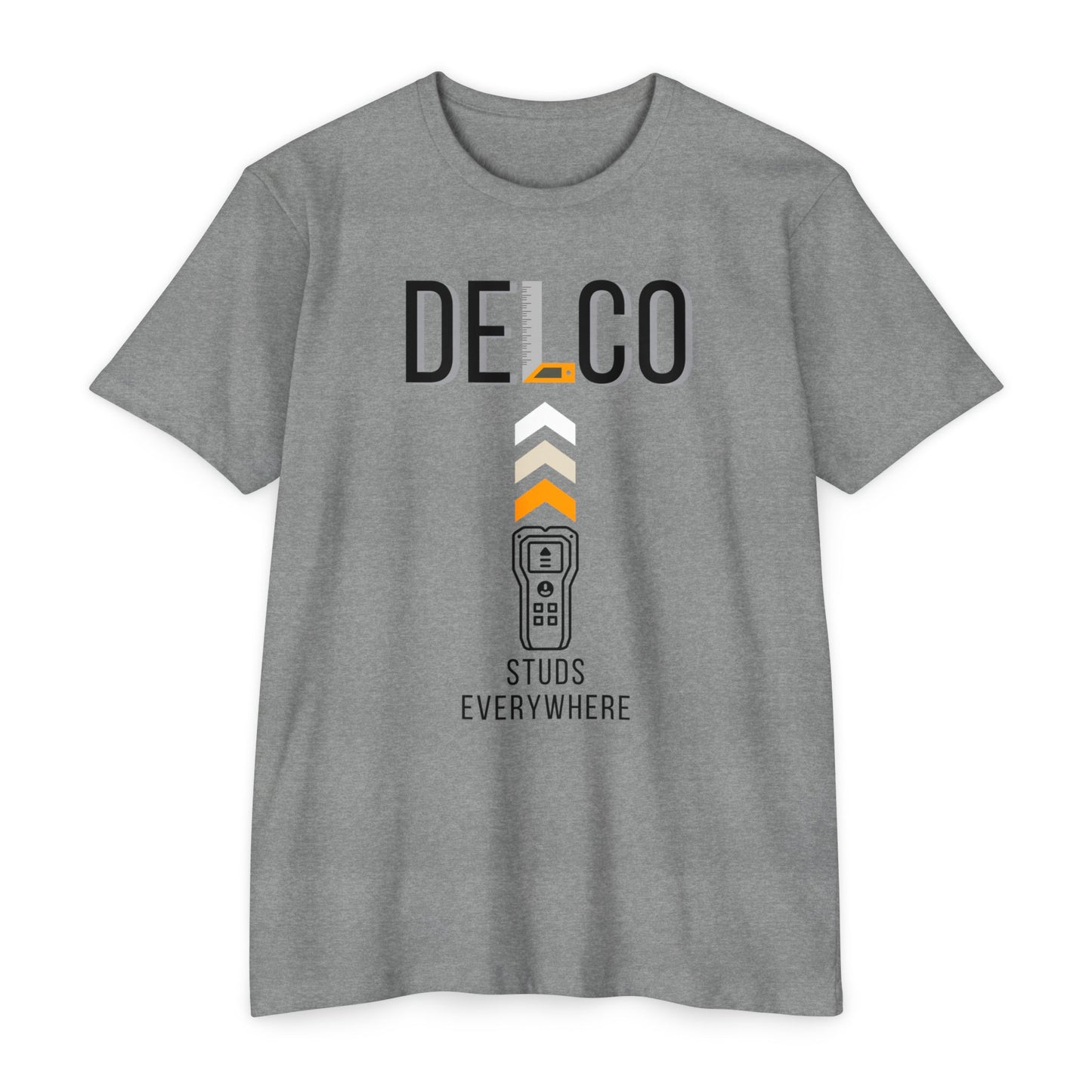 Studs Everywhere Delco CVC T-shirt