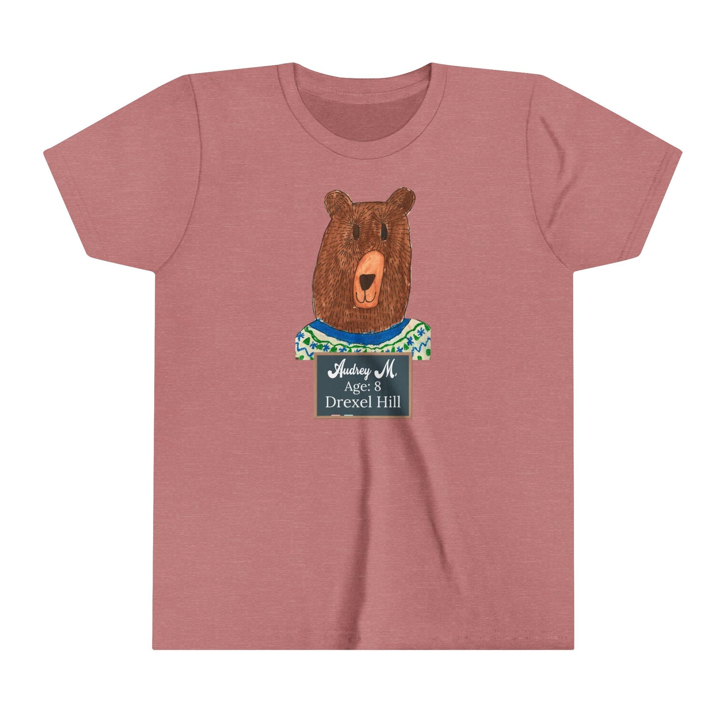 Audrey M, 8 YOUTH tshirt
