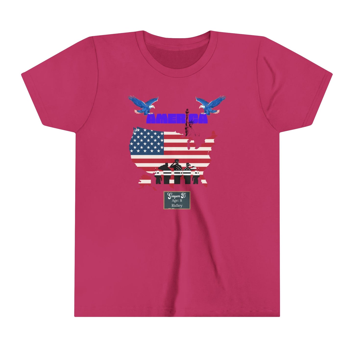Grey 8, Ridley YOUTH tshirt