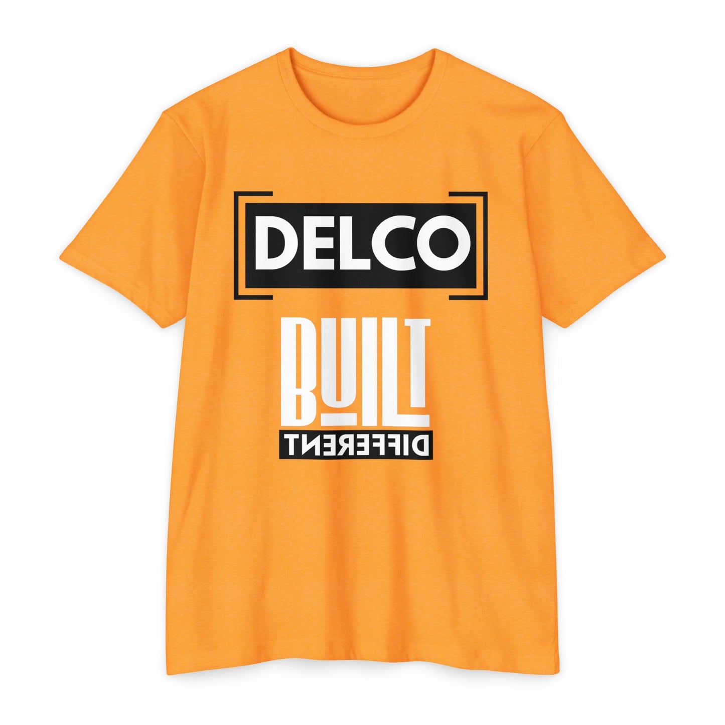 Built Different Delco CVC T-shirt