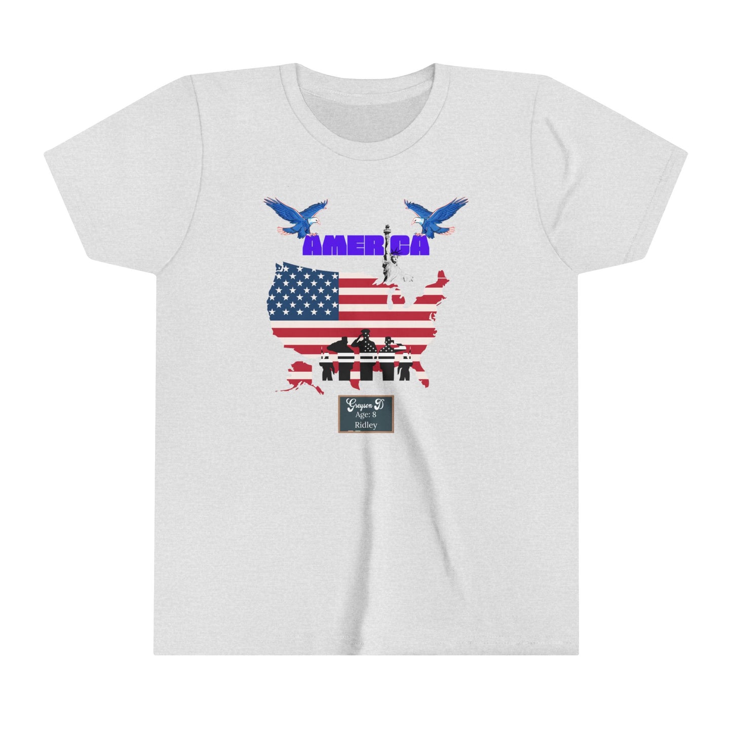 Grey 8, Ridley YOUTH tshirt