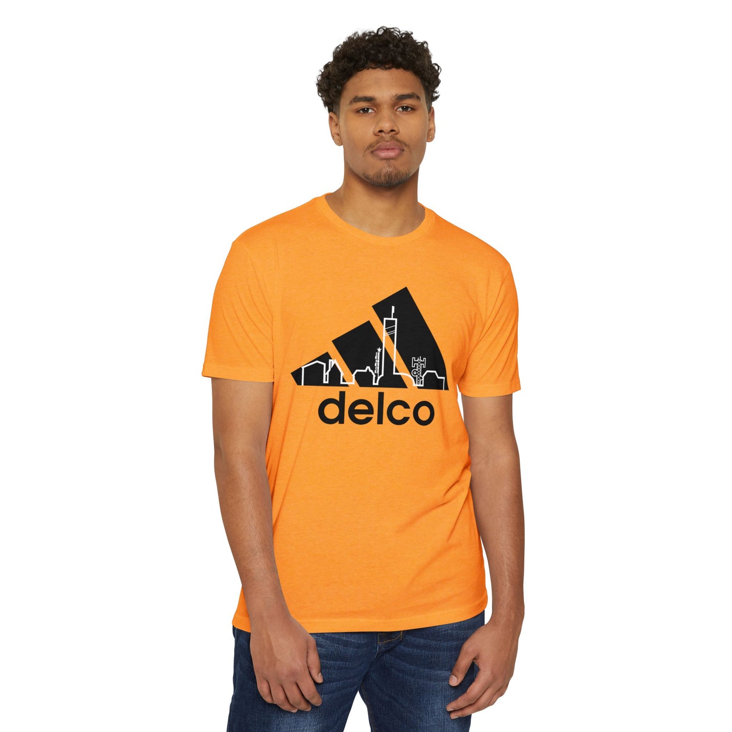 All Day Skyline Delco CVC T-shirt