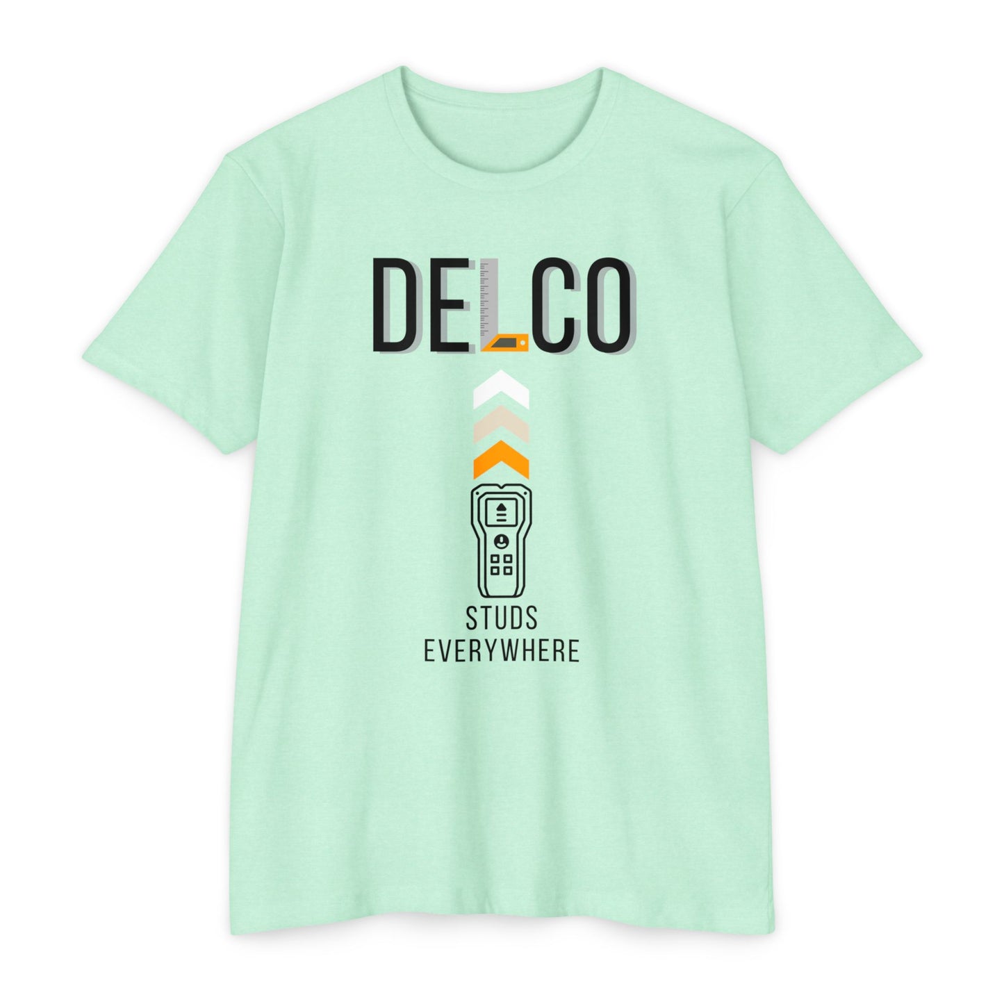 Studs Everywhere Delco CVC T-shirt