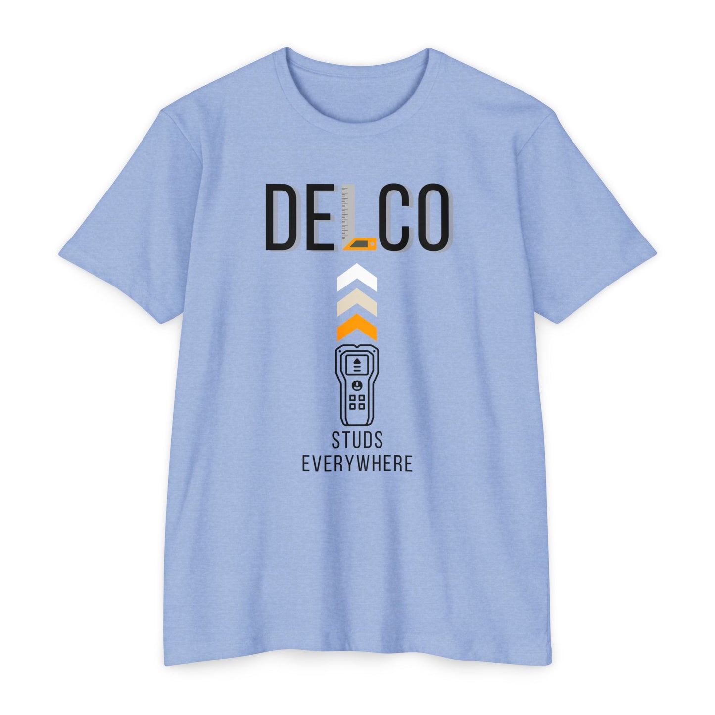 Studs Everywhere Delco CVC T-shirt
