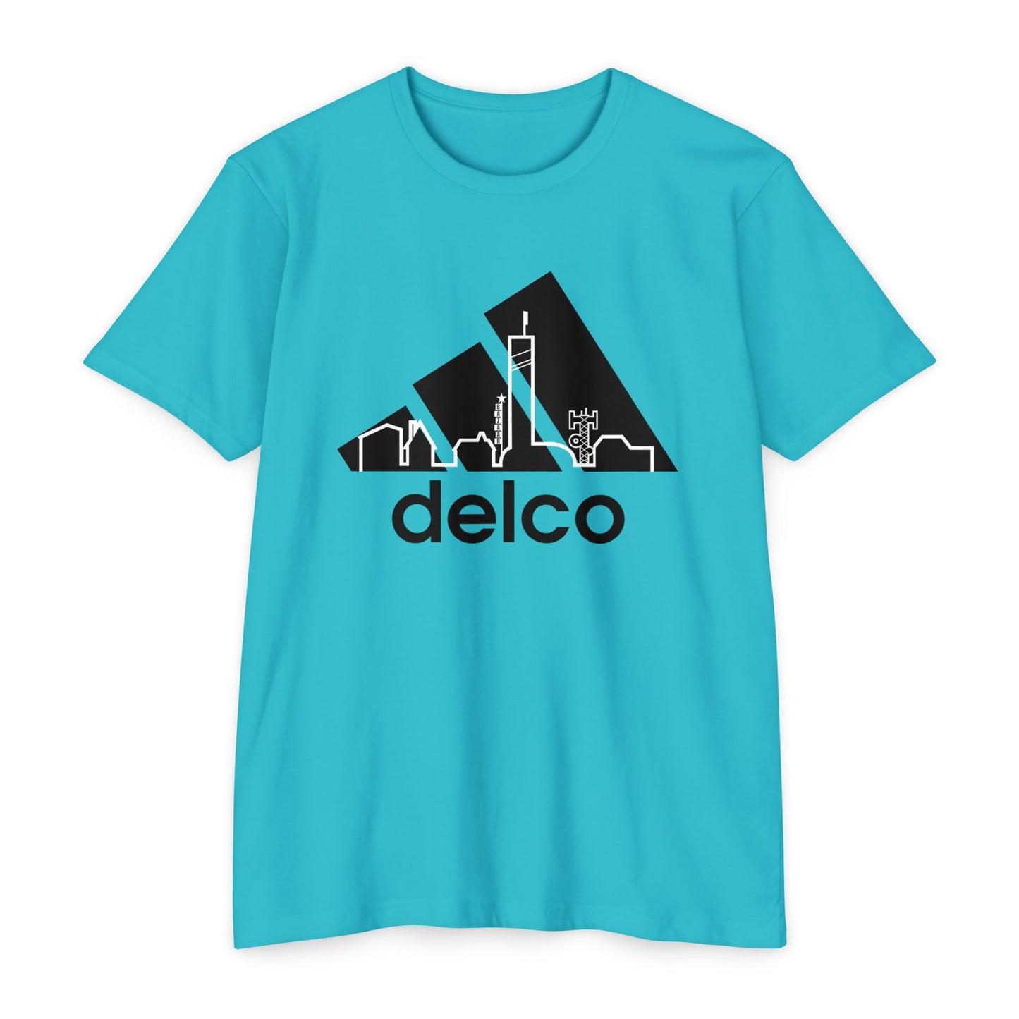 All Day Skyline Delco CVC T-shirt