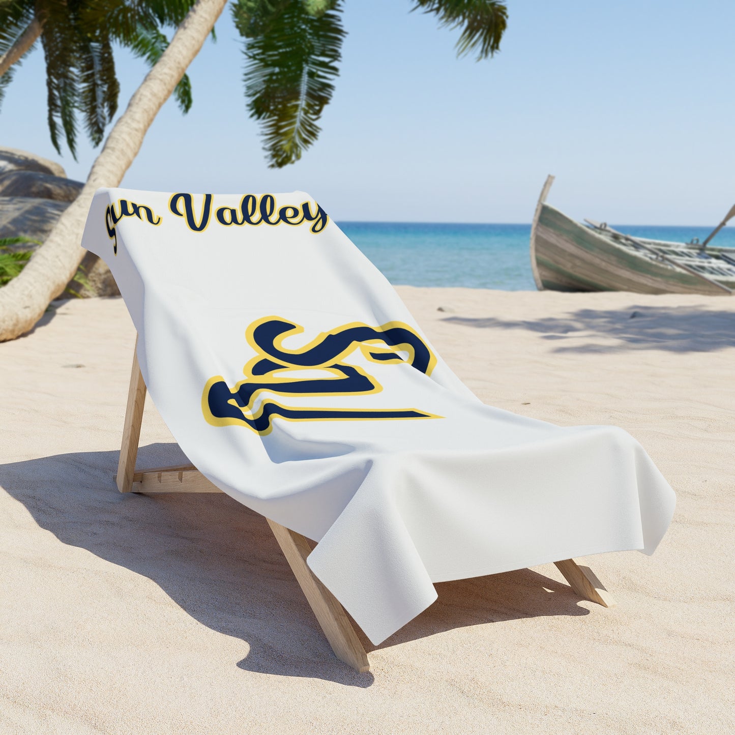 Sun Valley Darby Creek Beach Towel