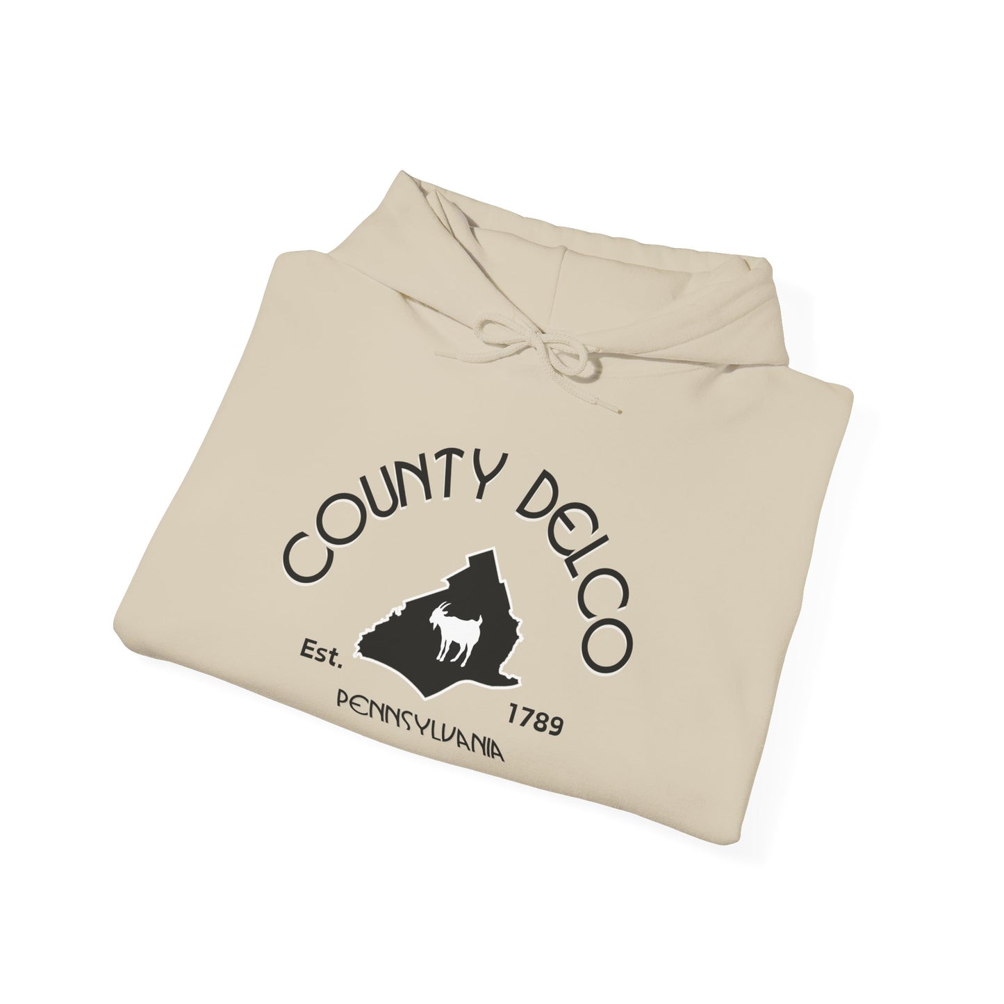 County Delco Goat Hoodie