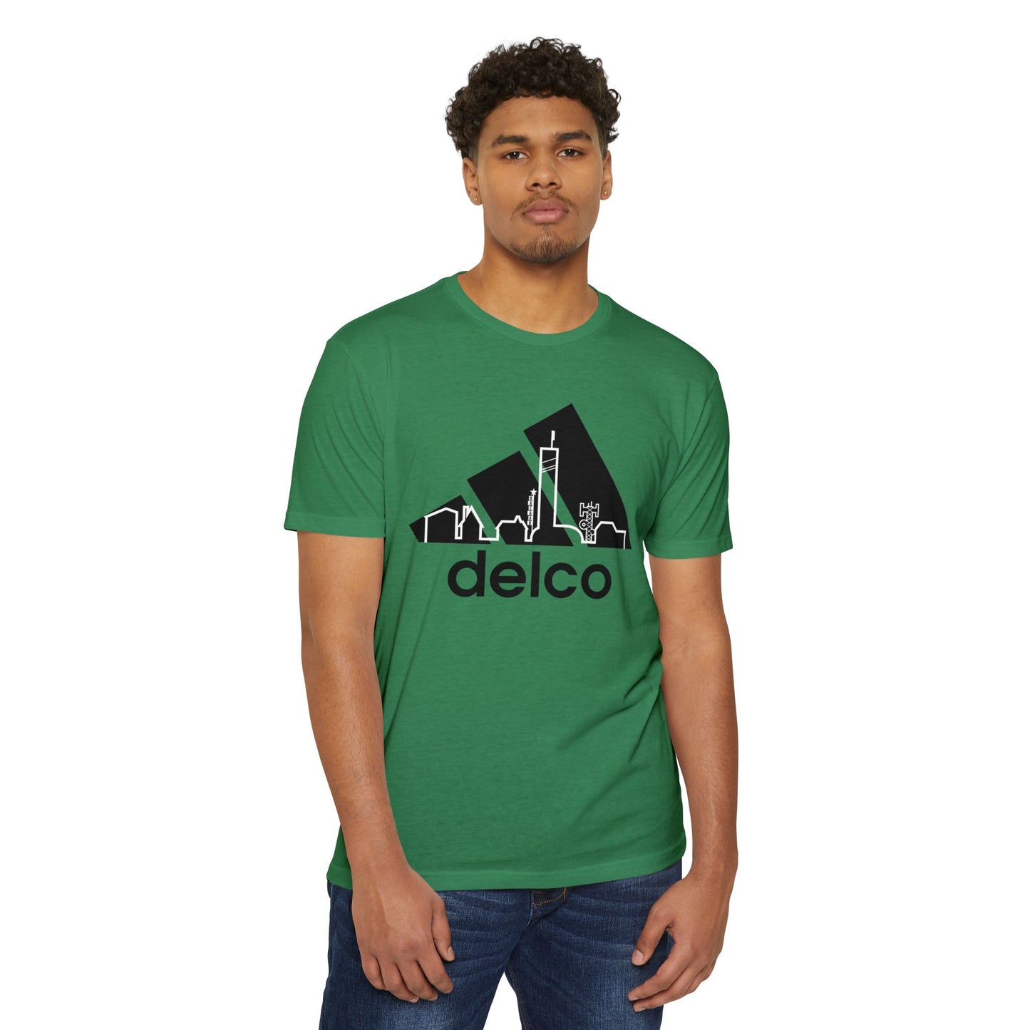 All Day Skyline Delco CVC T-shirt