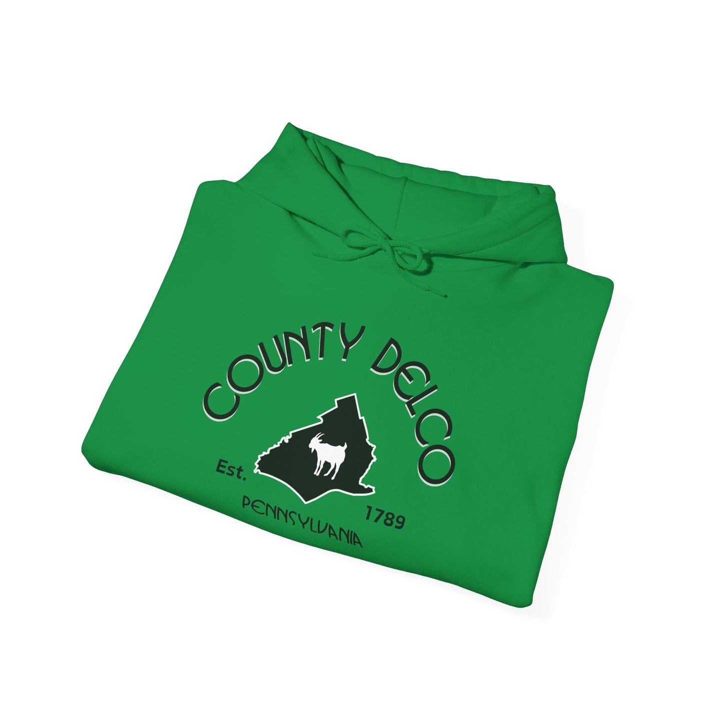 County Delco Goat Hoodie