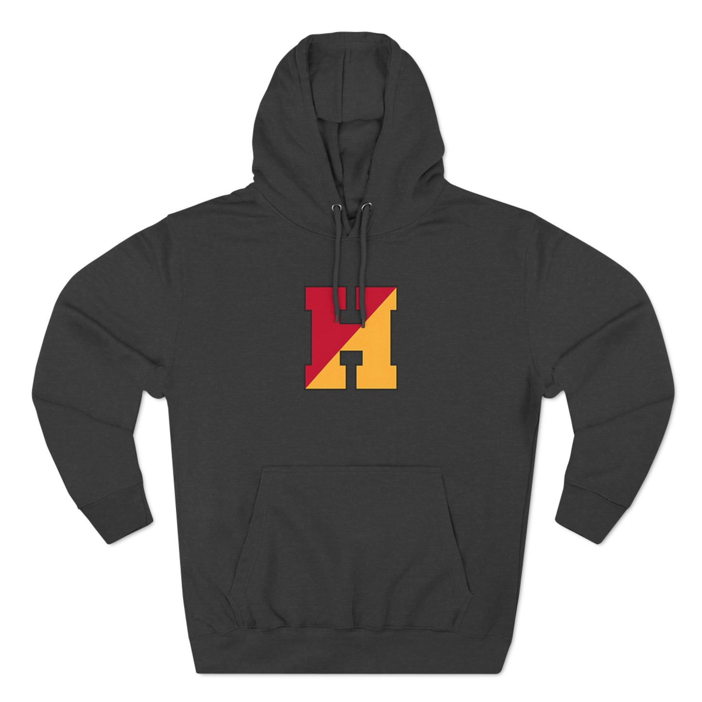 Three-Panel Fleece Hoodie