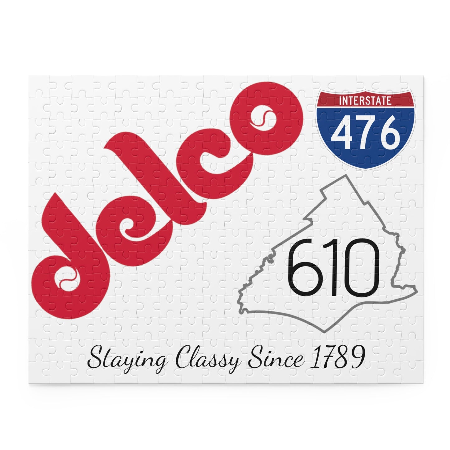 Delco Puzzle (3 Sizes)