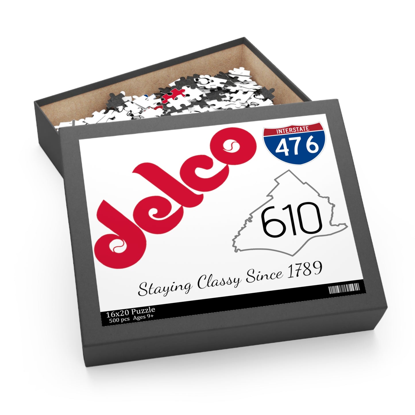 Delco Puzzle (3 Sizes)