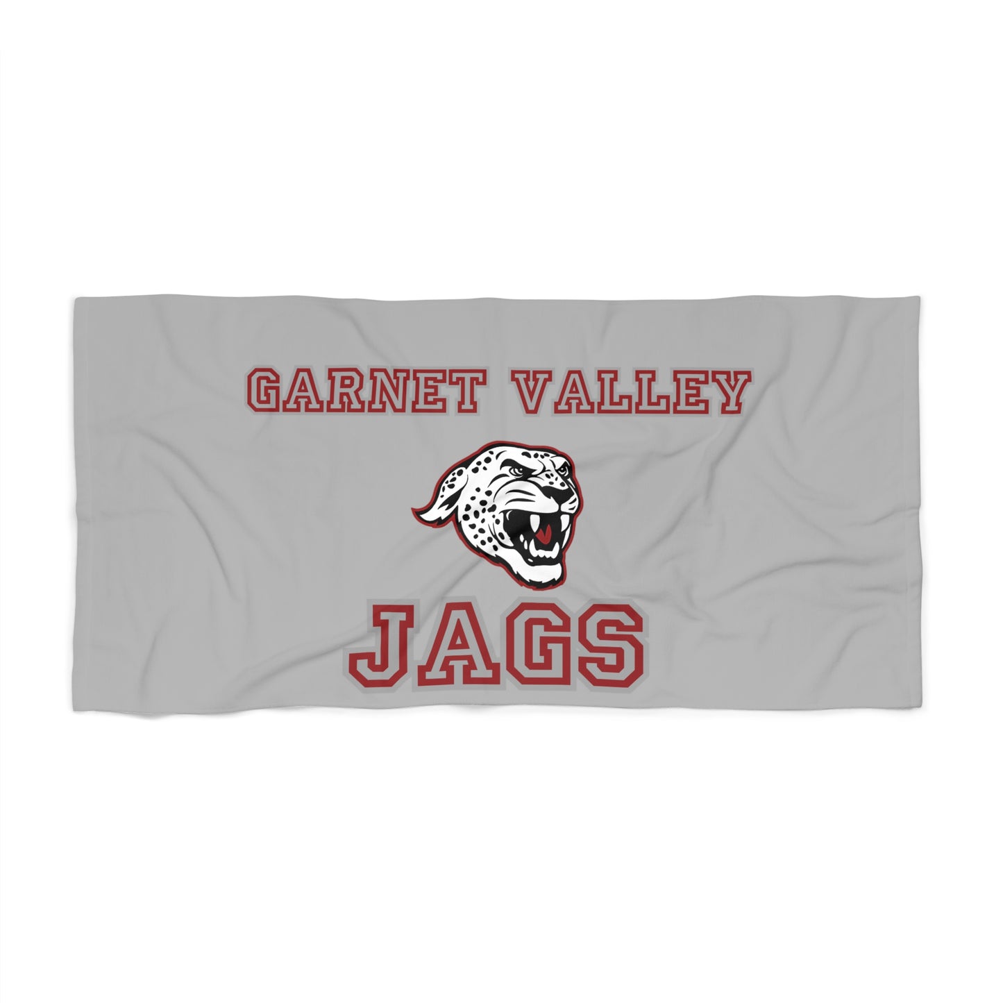 Garnet Valley Jags Darby Creek Beach Towel