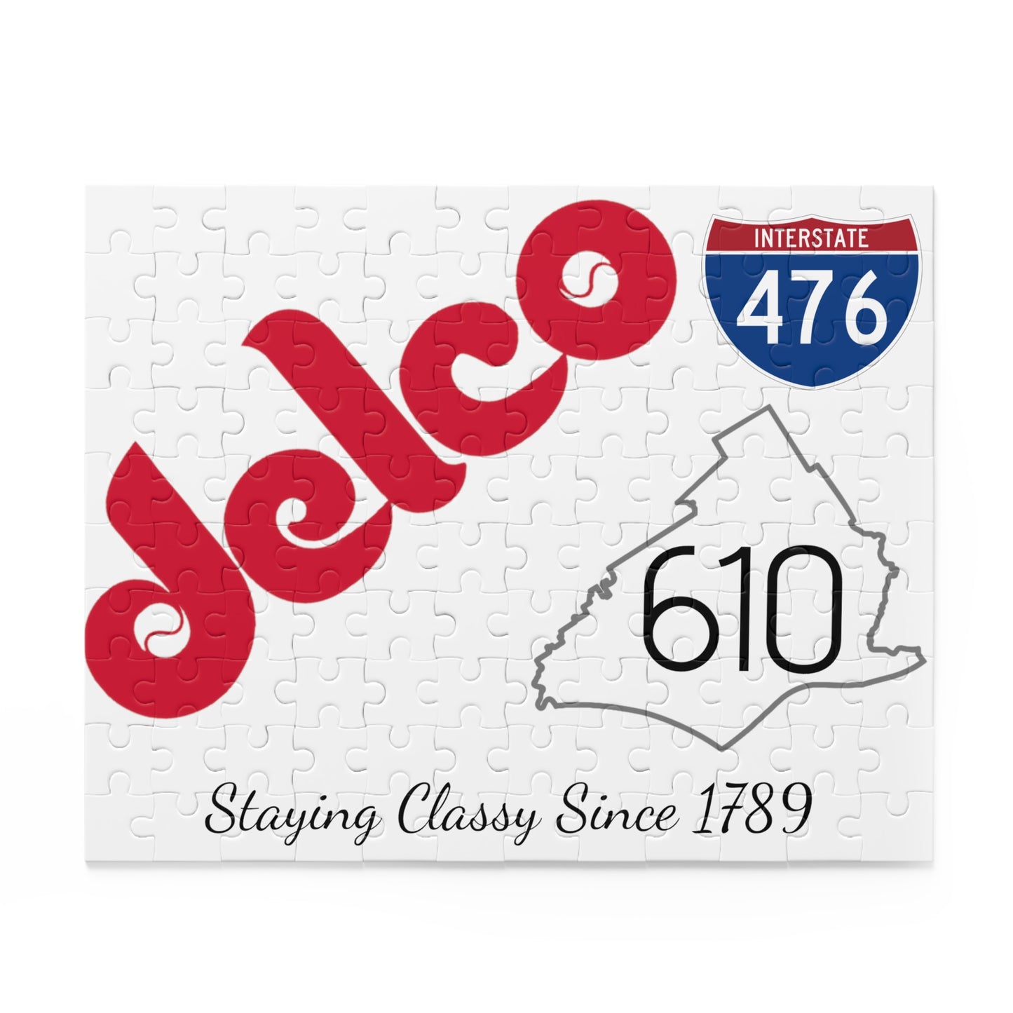 Delco Puzzle (3 Sizes)