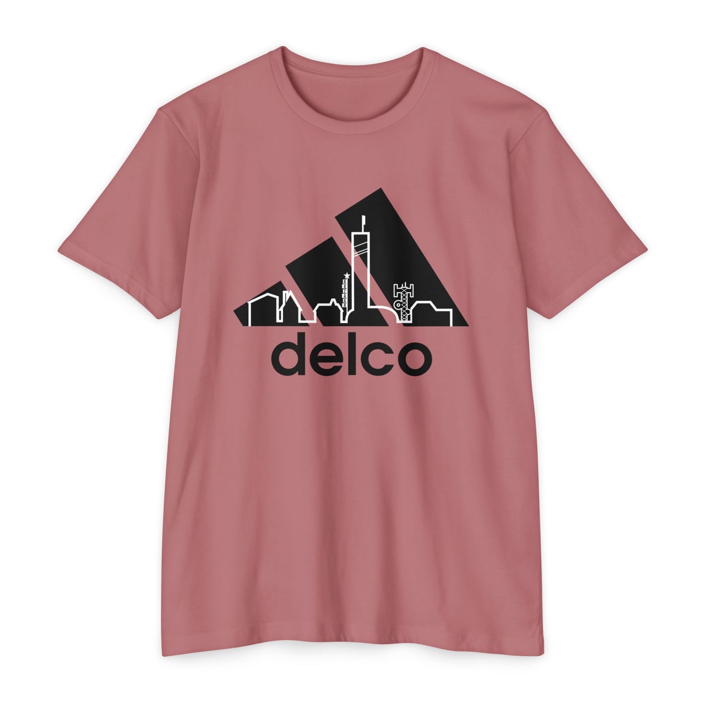All Day Skyline Delco CVC T-shirt