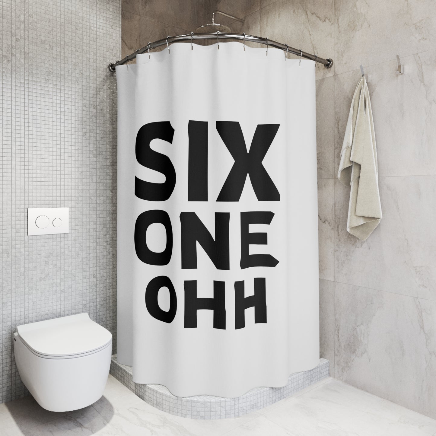 Shower Curtain (minimal butt-sticking)