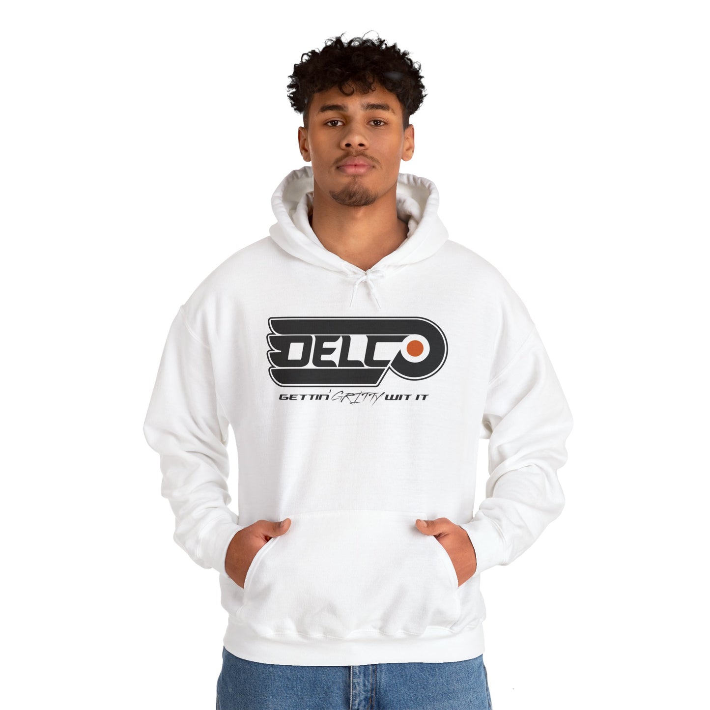 Gettin Gritty Wit it Delco Hoodie