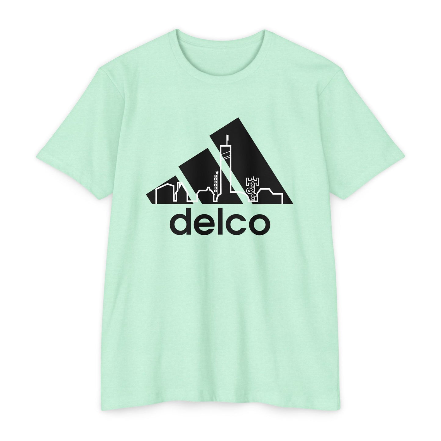 All Day Skyline Delco CVC T-shirt