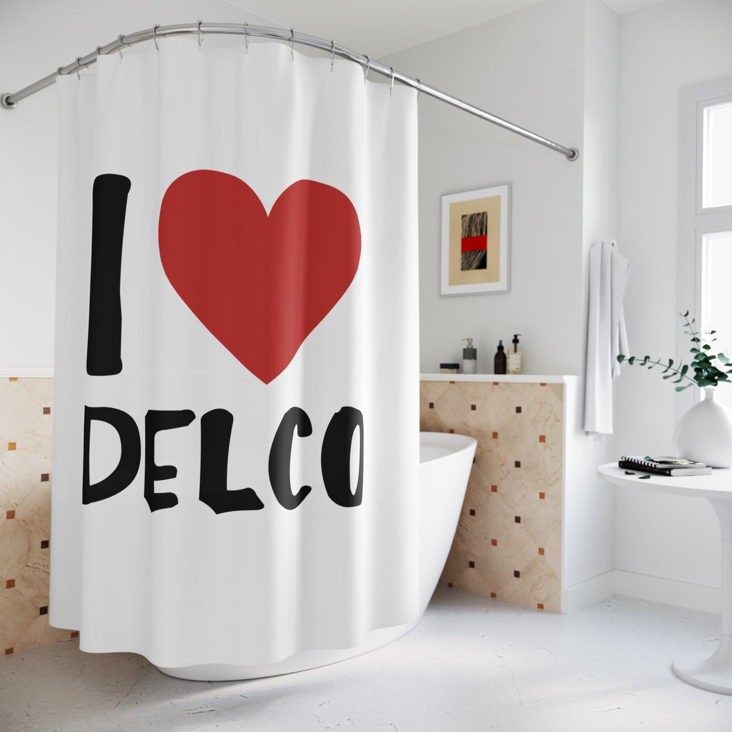 Shower Curtain (minimal butt-sticking)