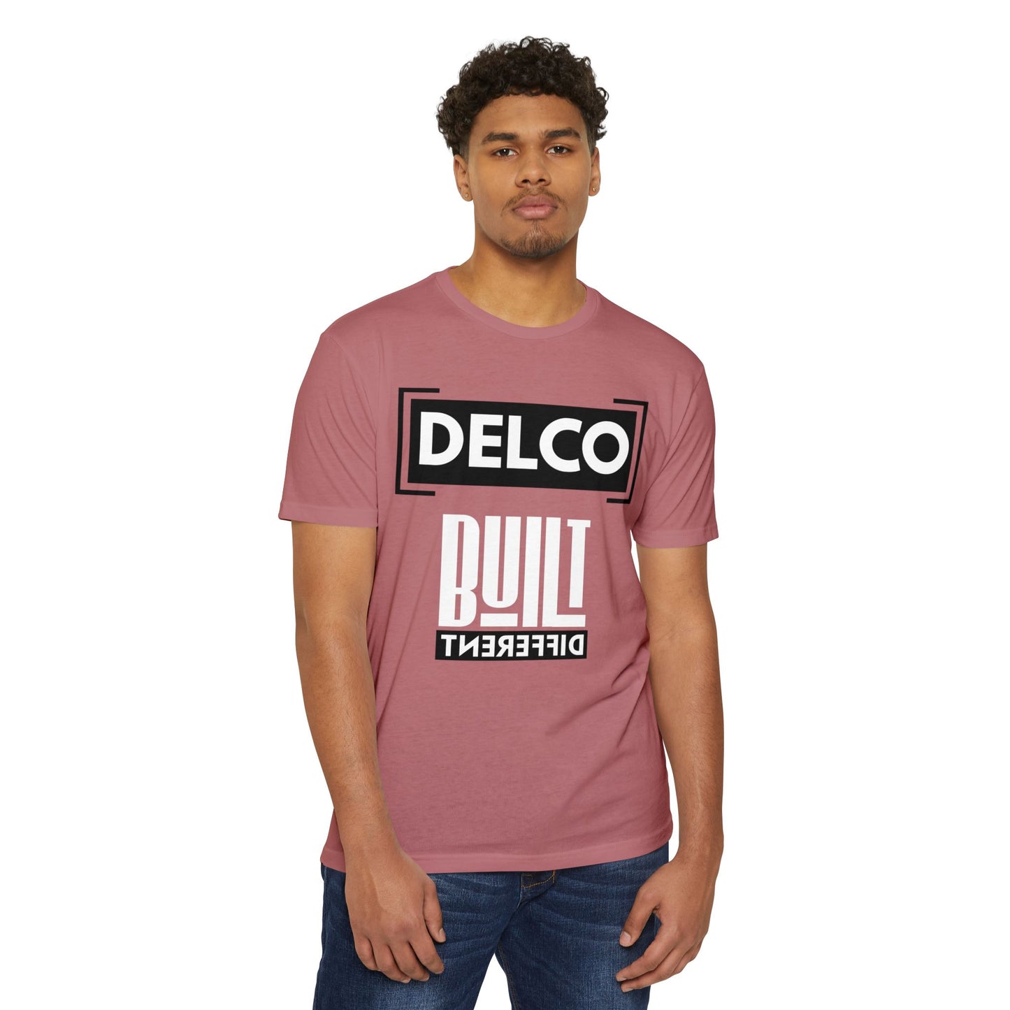 Built Different Delco CVC T-shirt
