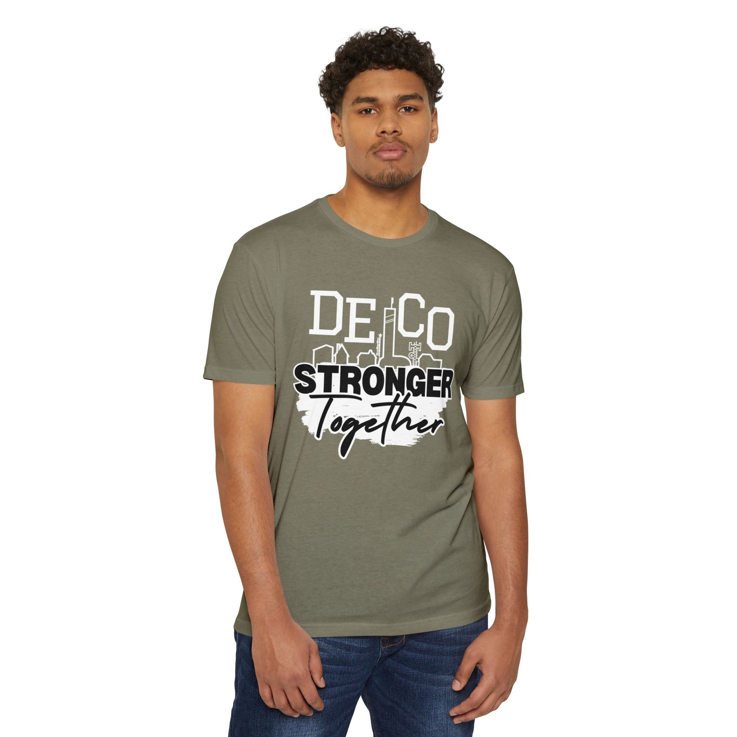 Stronger Together Delco CVC T-shirt
