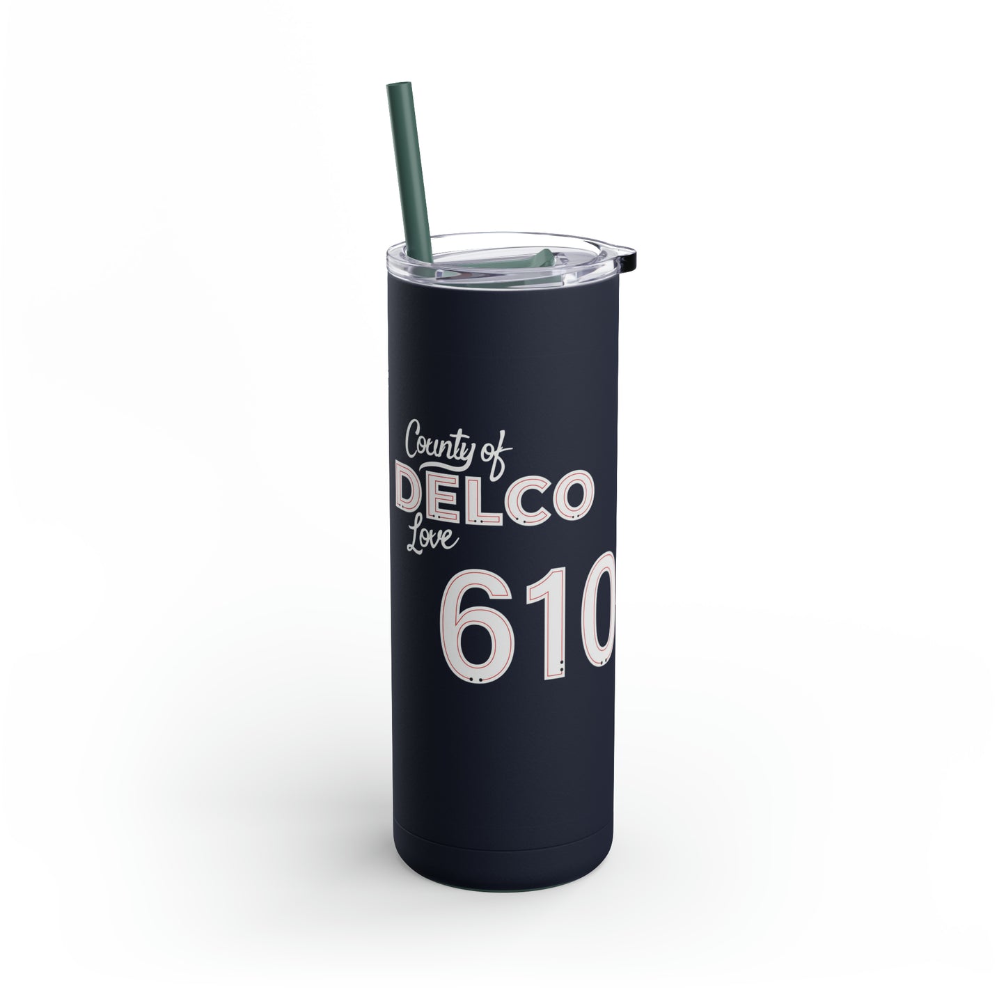 Delco Sippy Straw Tumbler, 20oz