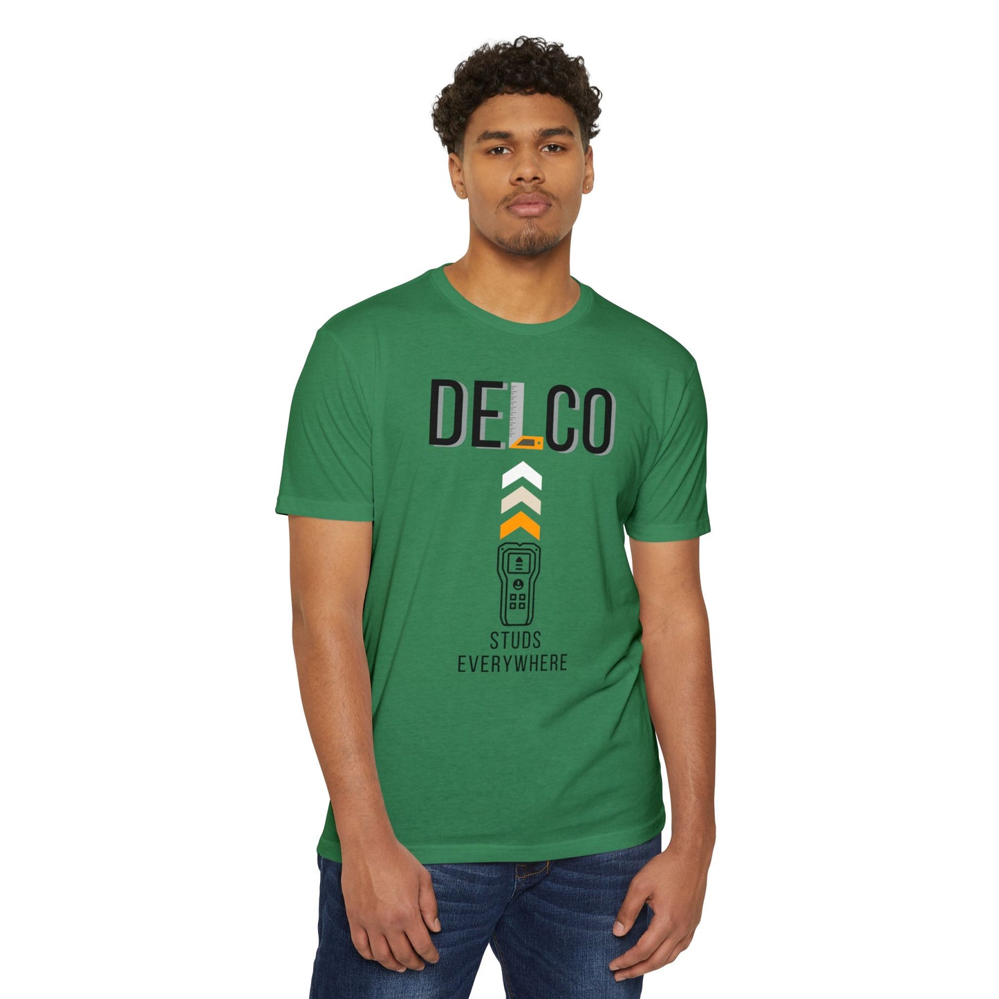 Studs Everywhere Delco CVC T-shirt