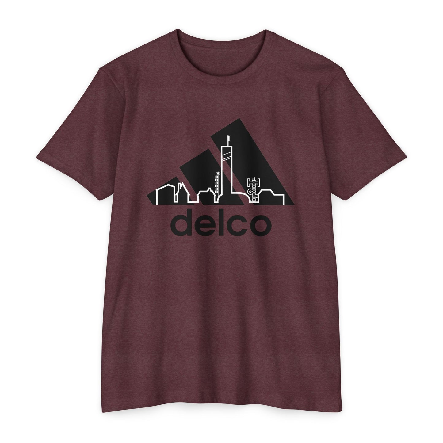 All Day Skyline Delco CVC T-shirt