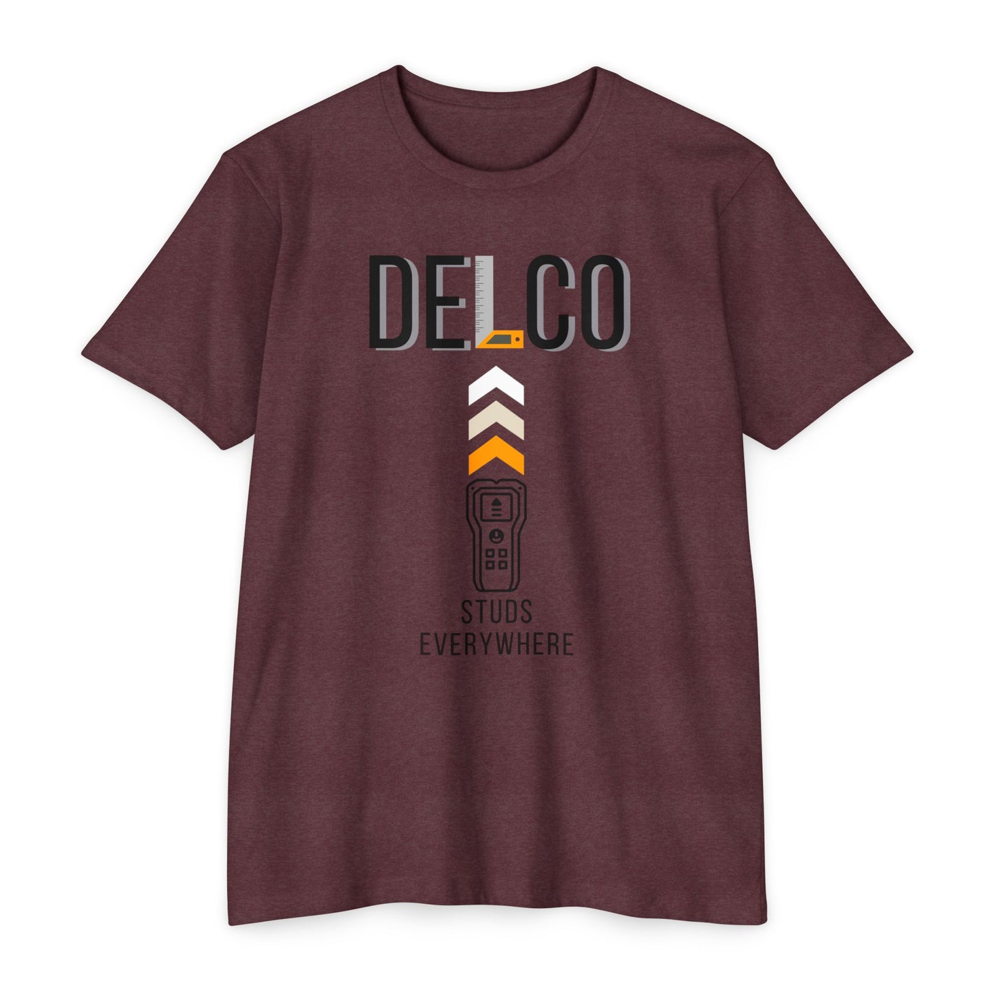 Studs Everywhere Delco CVC T-shirt