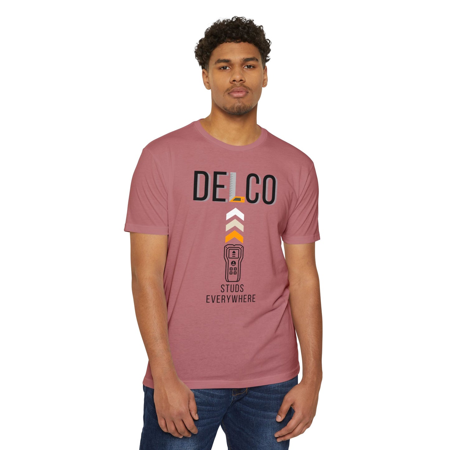 Studs Everywhere Delco CVC T-shirt