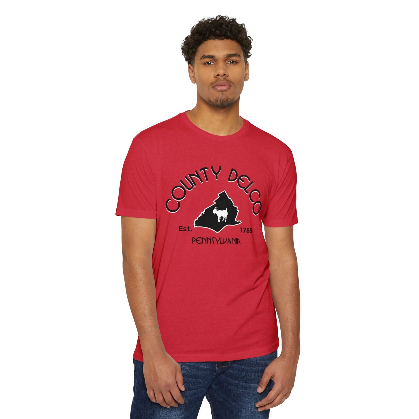 County Delco Goat CVC T-shirt