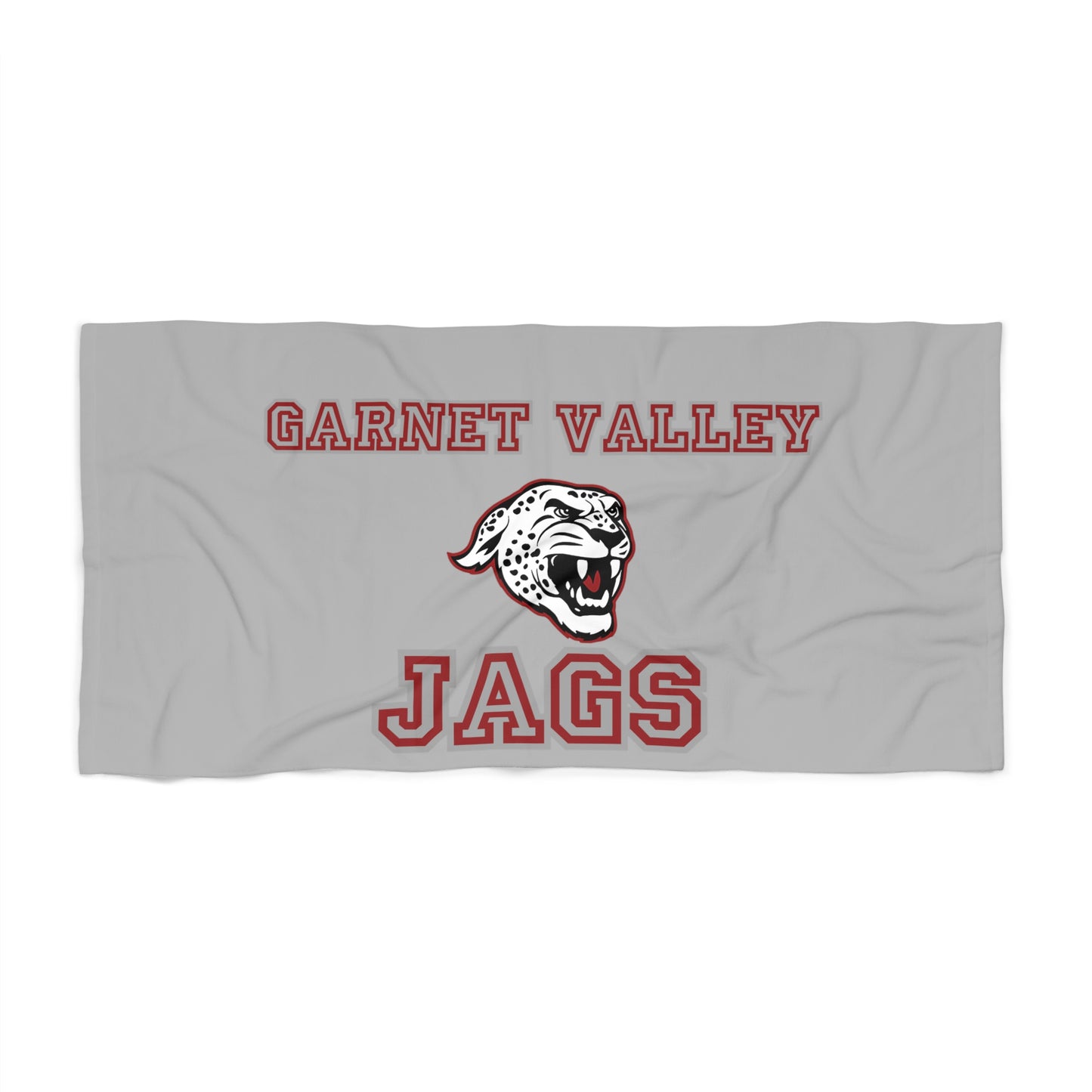 Garnet Valley Jags Darby Creek Beach Towel