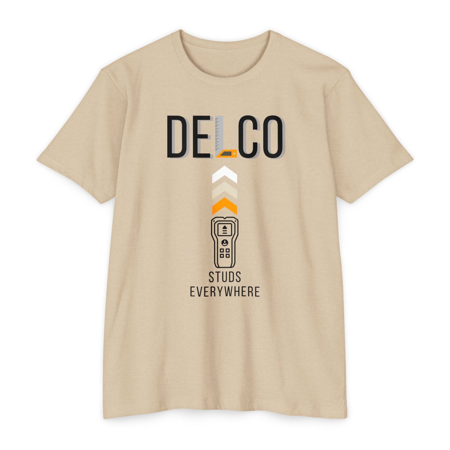 Studs Everywhere Delco CVC T-shirt