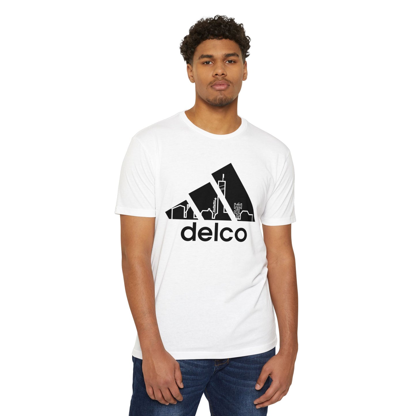 All Day Skyline Delco CVC T-shirt