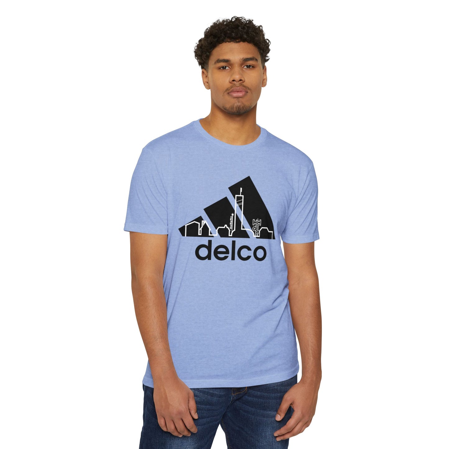All Day Skyline Delco CVC T-shirt