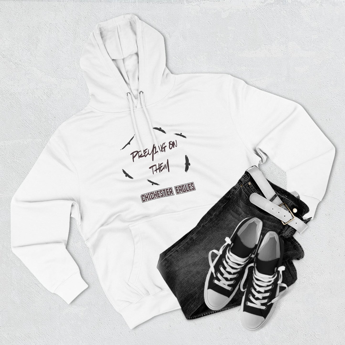 Preying on Them Fleece Hoodie