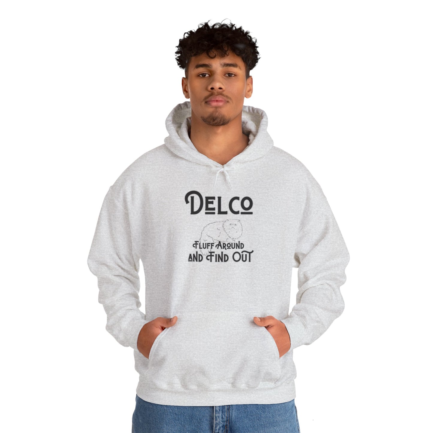 Fluff Around and Find Out Delco Hoodie