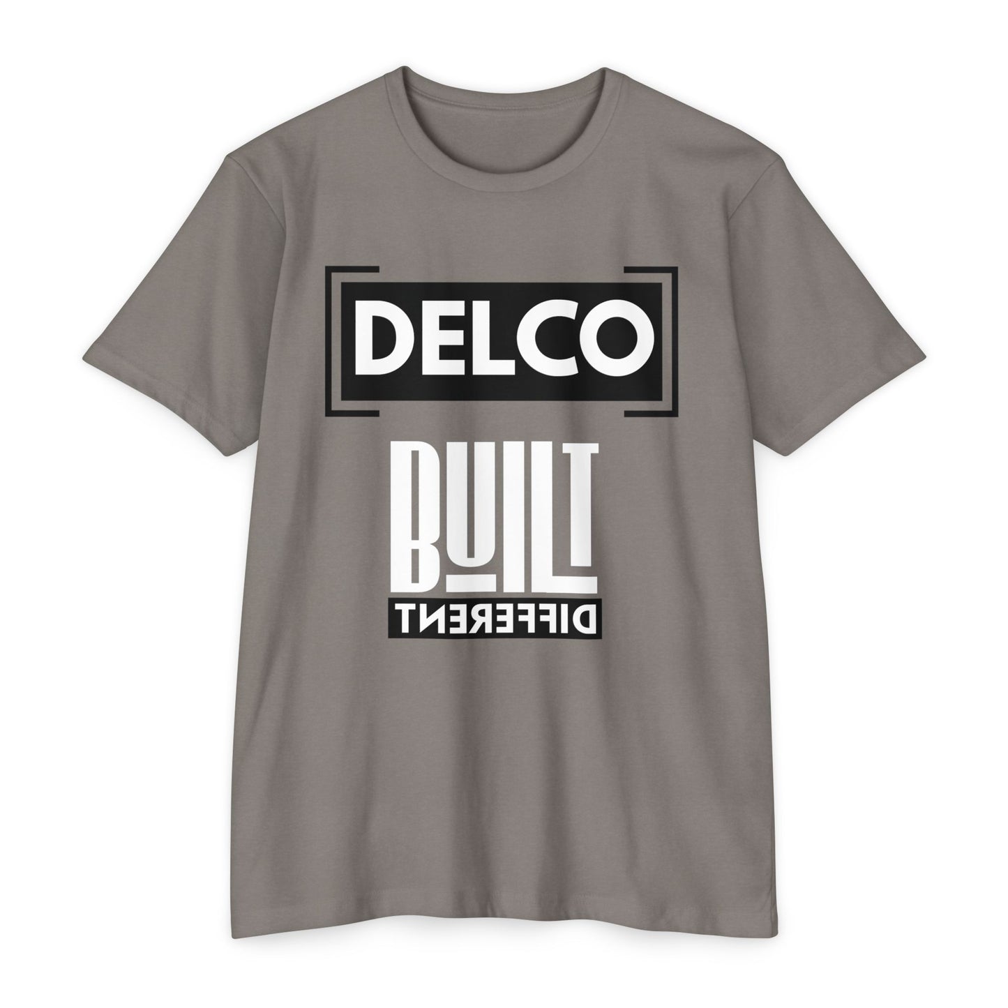 Built Different Delco CVC T-shirt