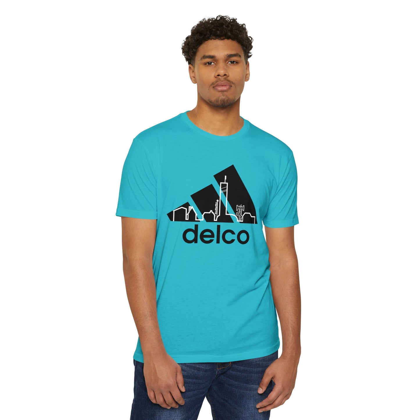 All Day Skyline Delco CVC T-shirt