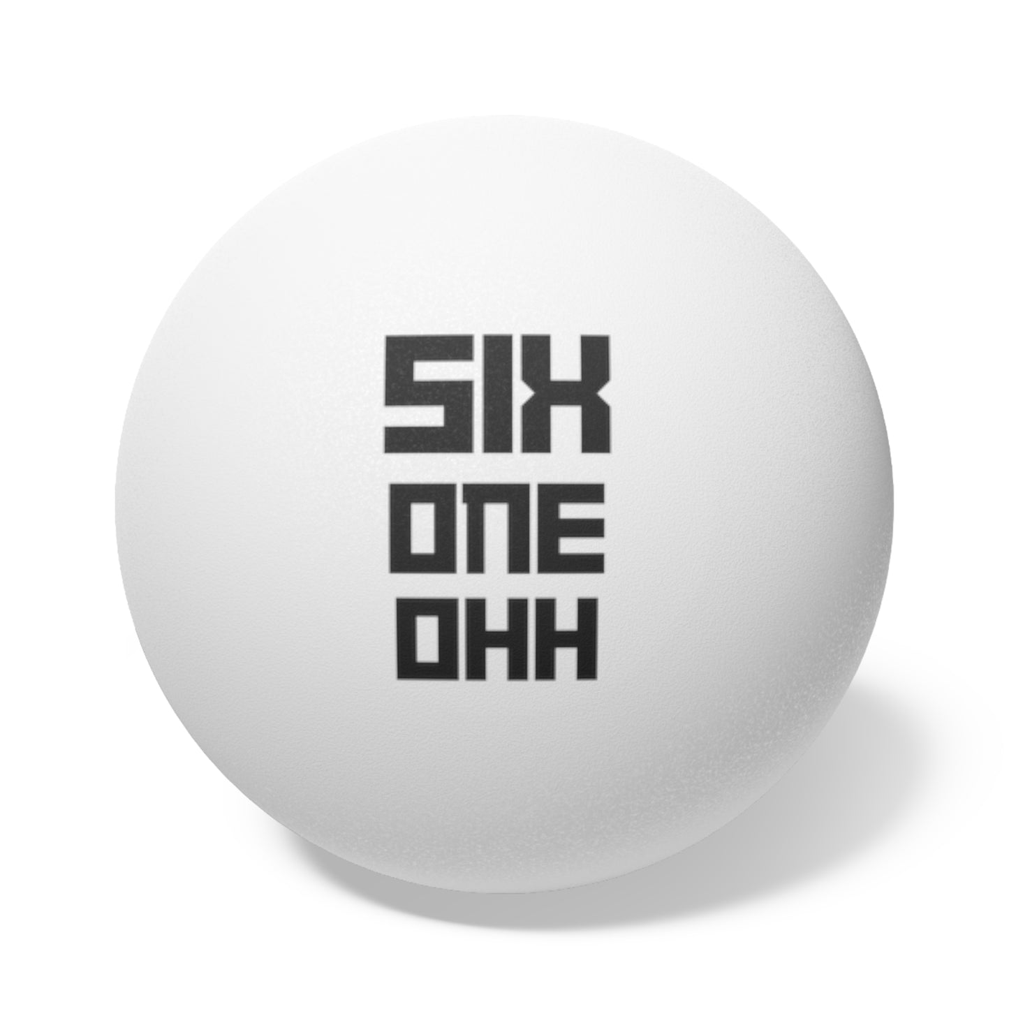 Ping Pong Balls, 6 pcs