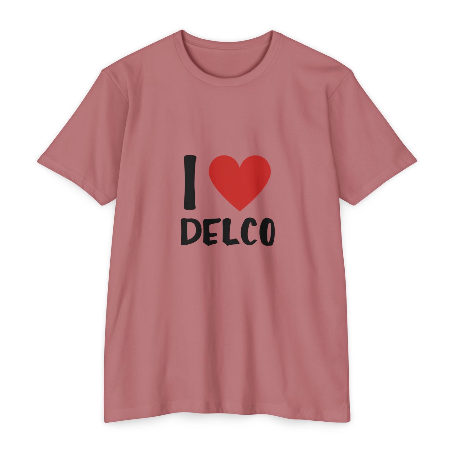 I Love Delco CVC T-shirt